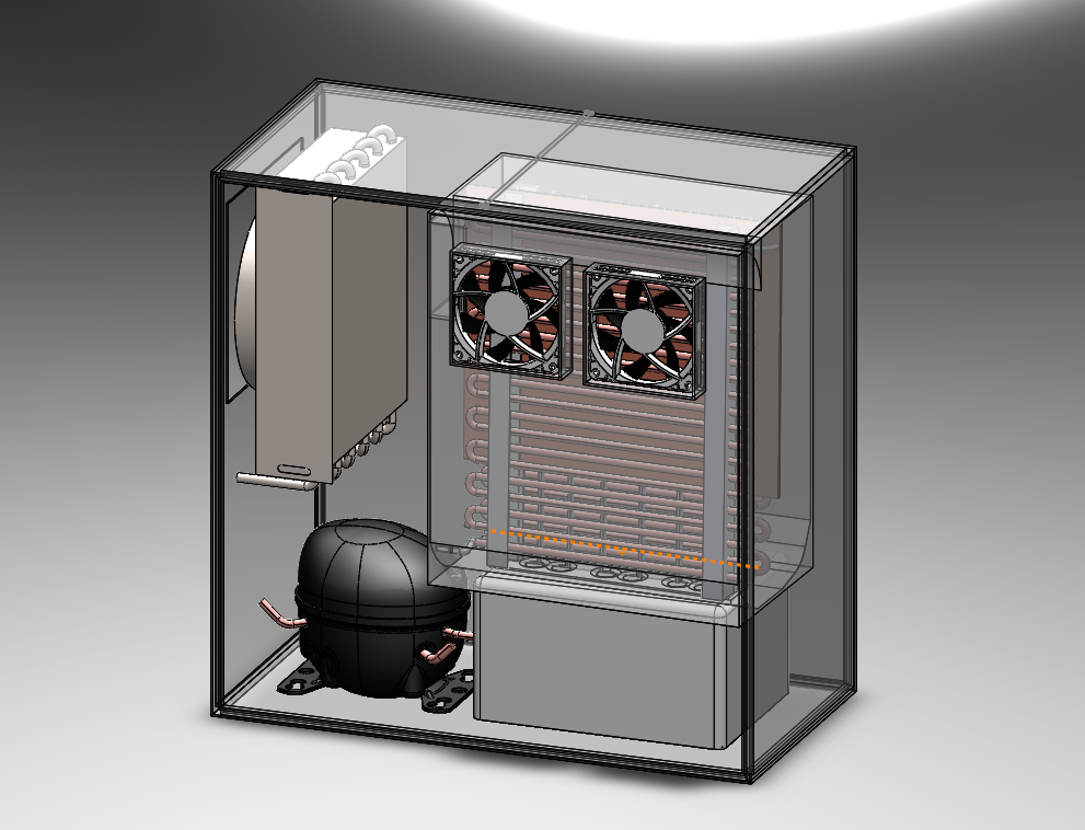 使用VCR的大气水发电机 - 实心设计